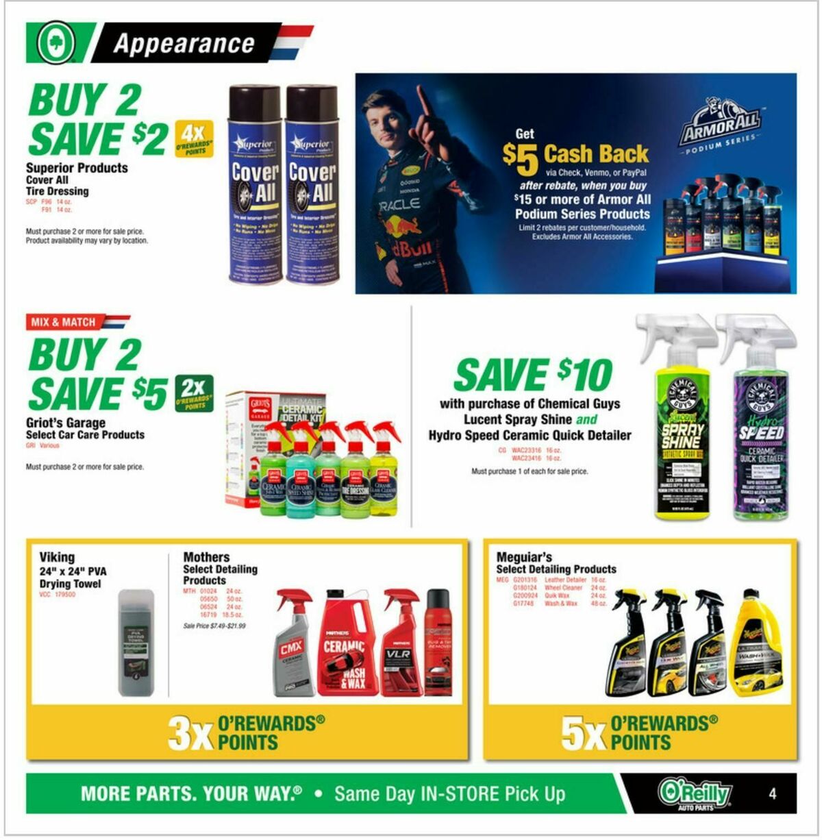 O'Reilly Auto Parts Weekly Ad from May 27