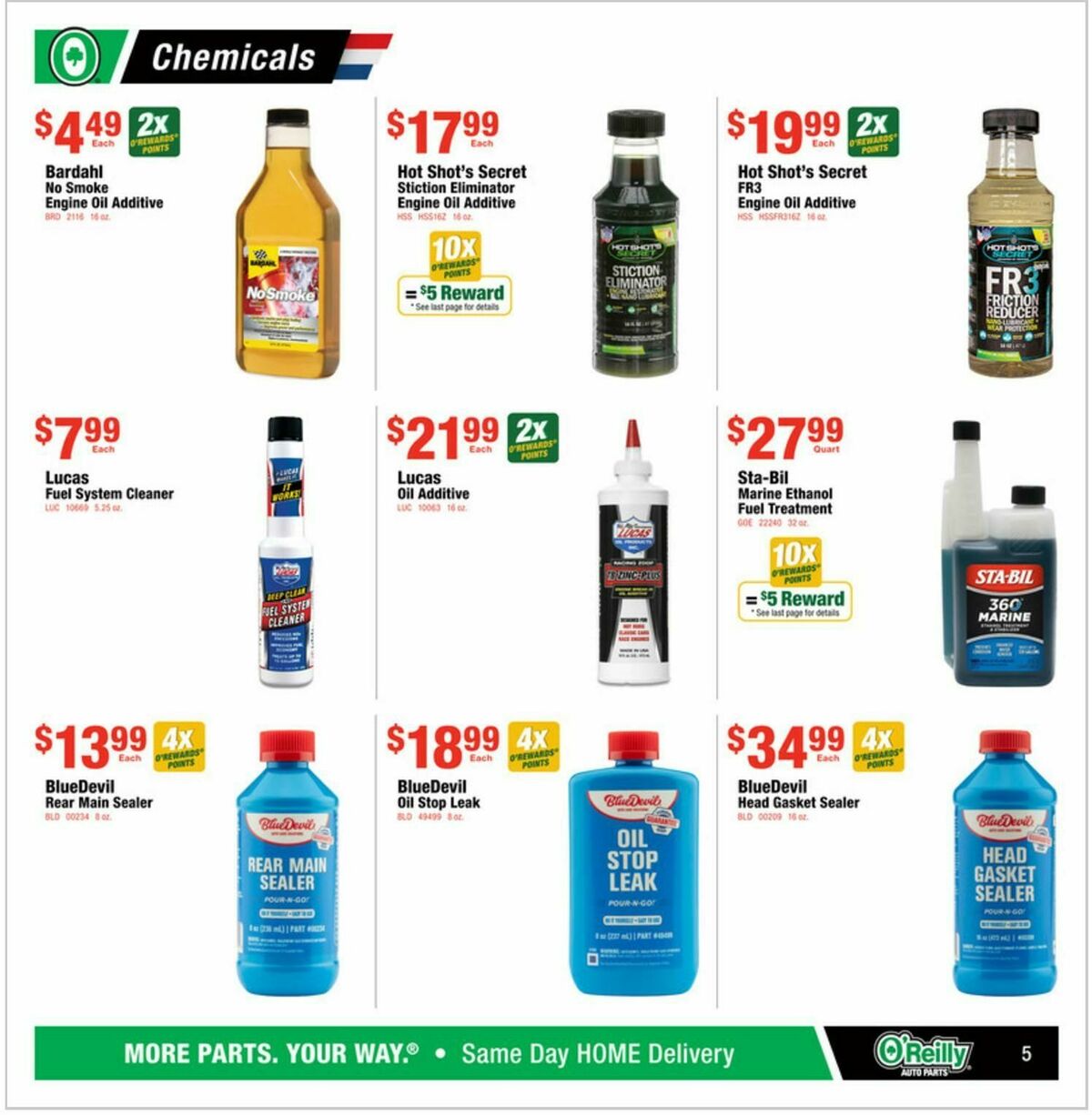 O'Reilly Auto Parts Weekly Ad from May 27
