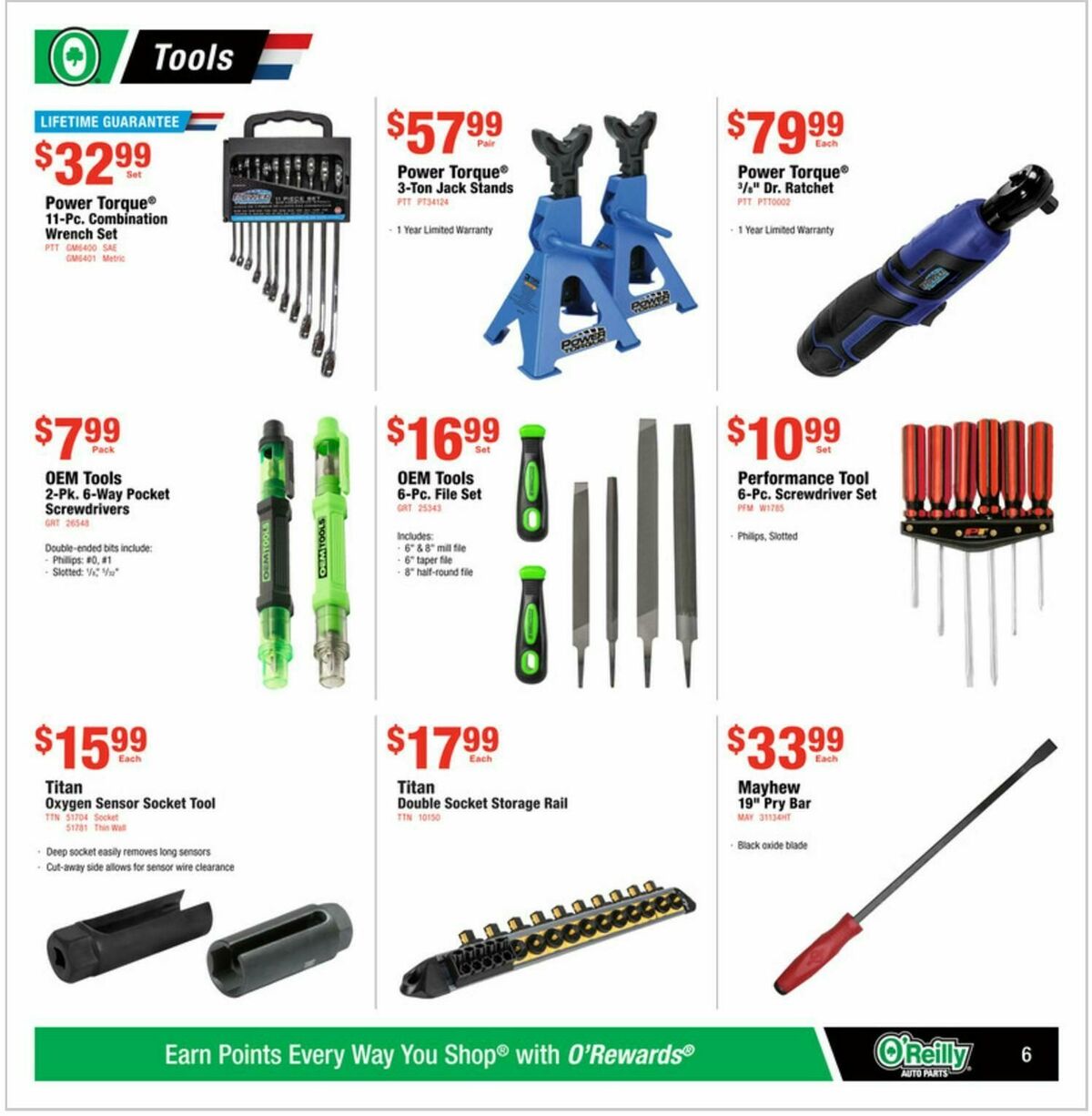 O'Reilly Auto Parts Weekly Ad from May 27