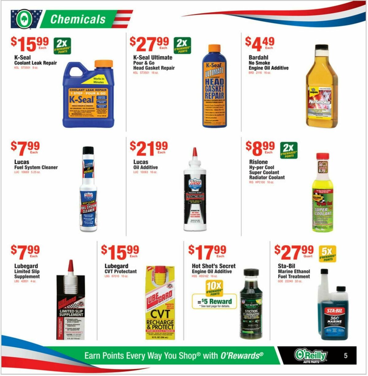 O'Reilly Auto Parts Weekly Ad from June 24