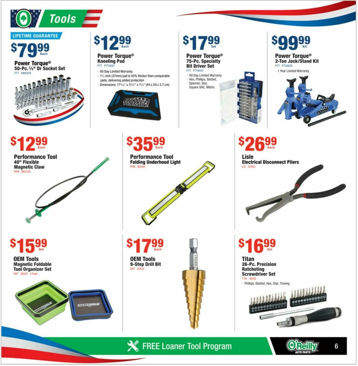 O'Reilly Auto Parts Weekly Ad from June 24