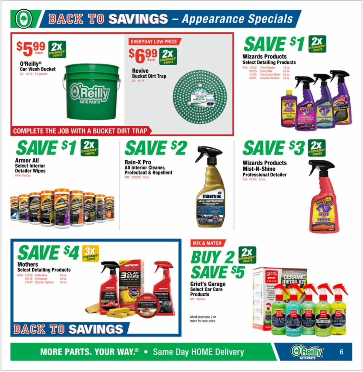 O'Reilly Auto Parts Weekly Ad from July 29