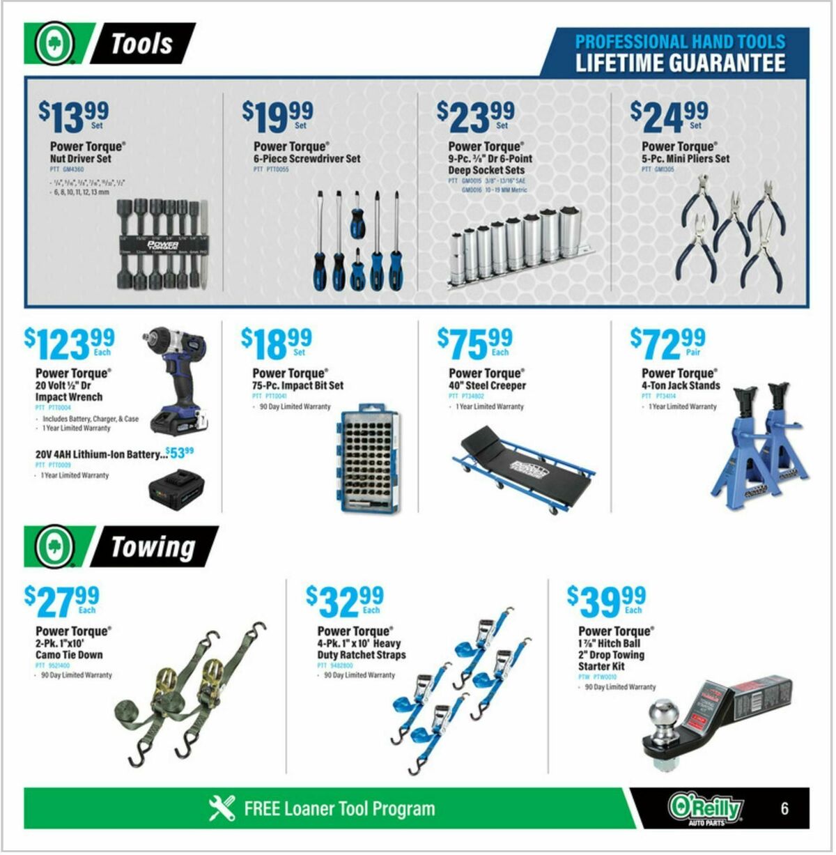 O'Reilly Auto Parts Weekly Ad from September 30