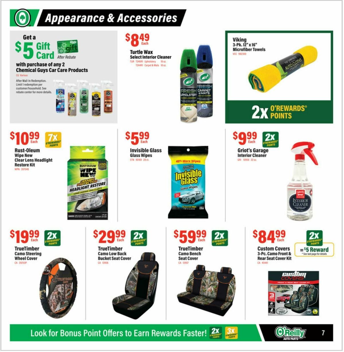 O'Reilly Auto Parts Weekly Ad from September 30