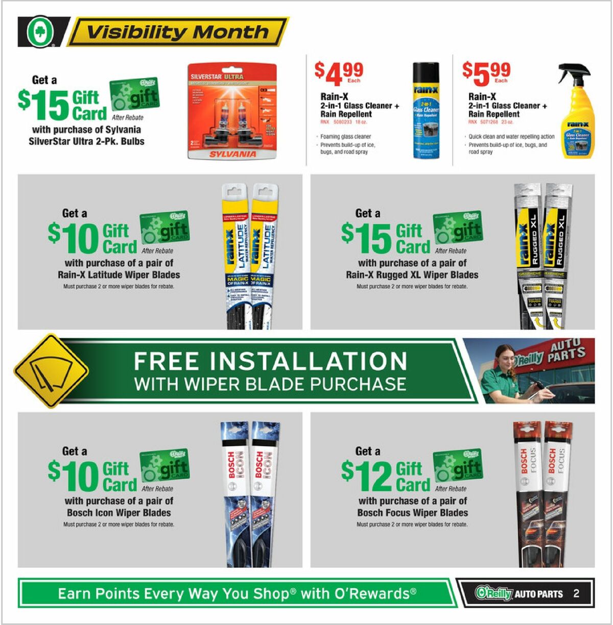 O'Reilly Auto Parts Weekly Ad from October 28