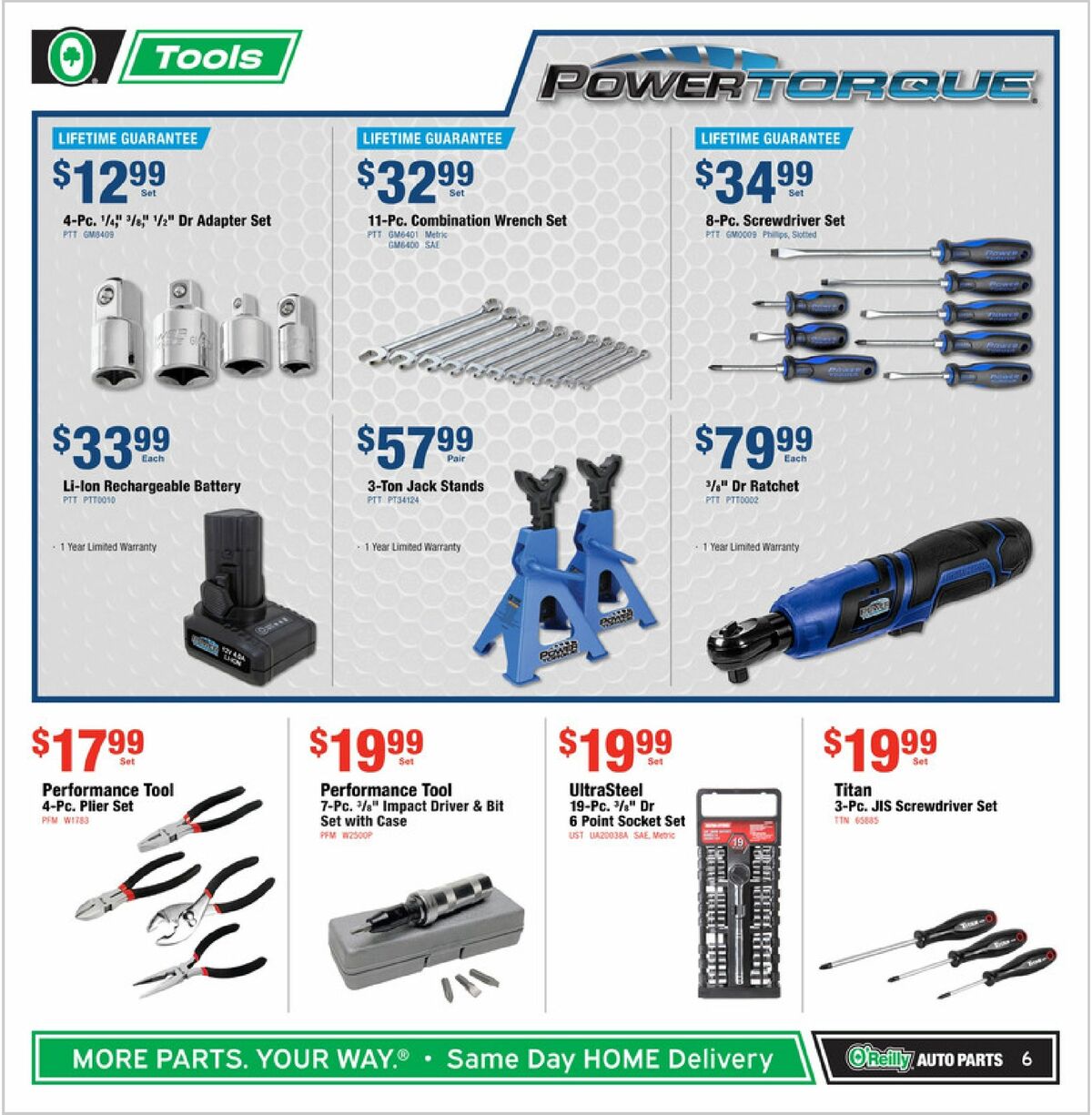 O'Reilly Auto Parts Weekly Ad from October 28