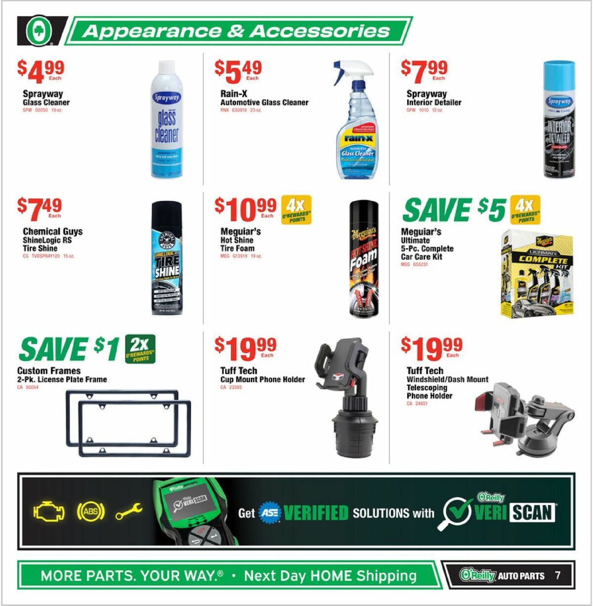 O'Reilly Auto Parts Weekly Ad from October 28