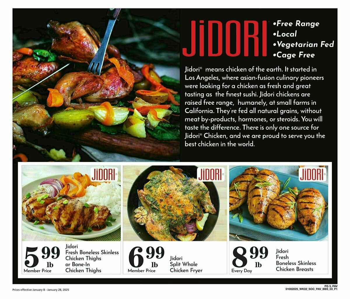 Pavilions Weekly Ad from January 8