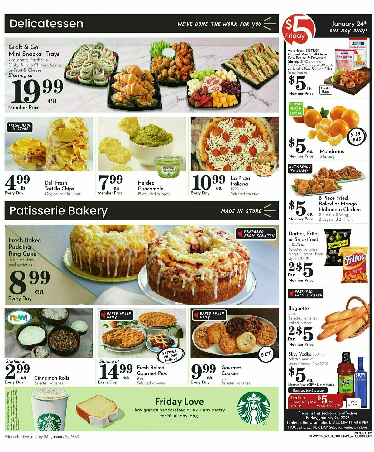 Pavilions Weekly Ad from January 22