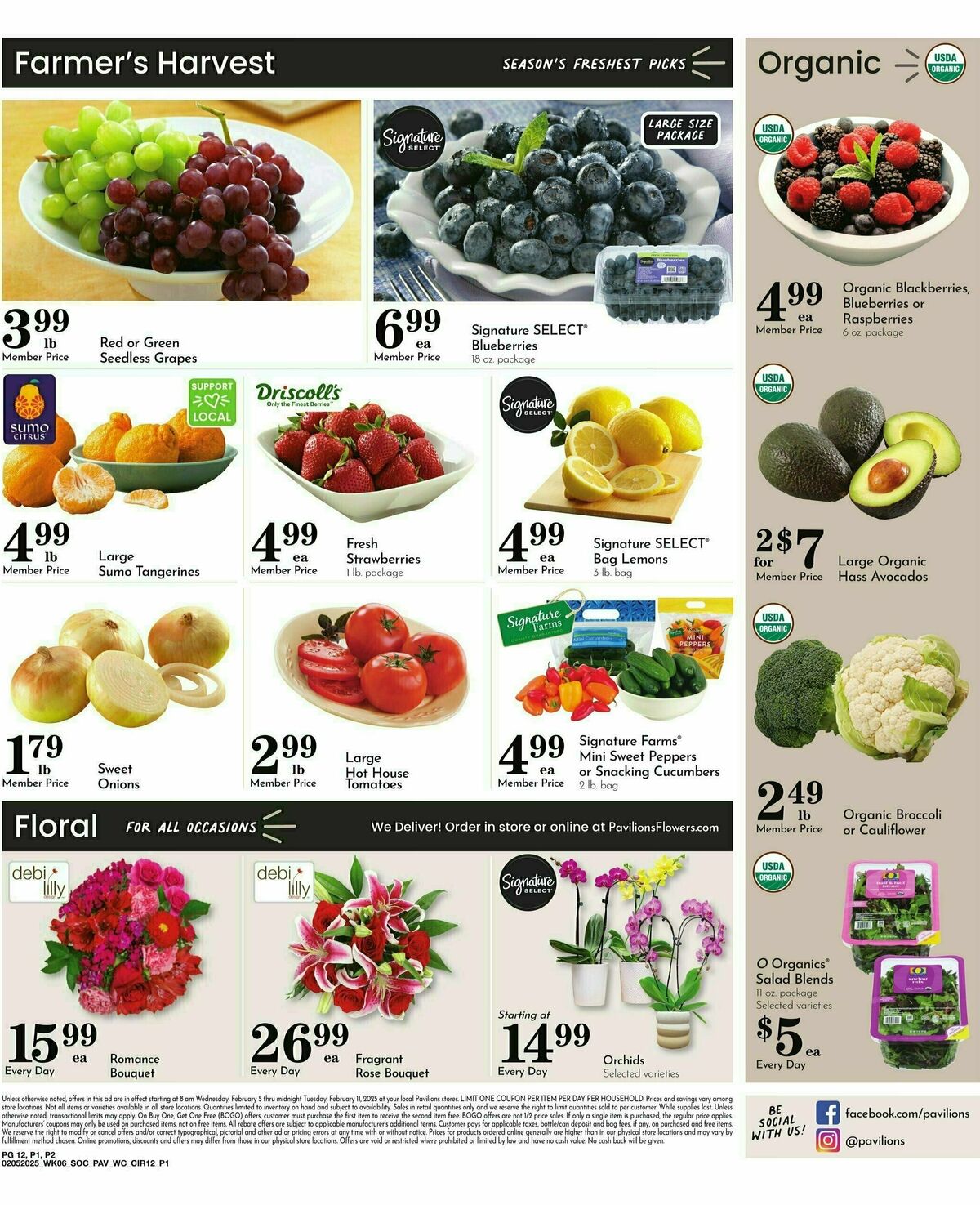 Pavilions Weekly Ad from February 5