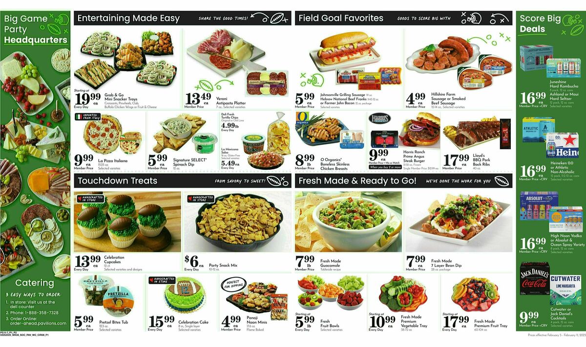 Pavilions Weekly Ad from February 5