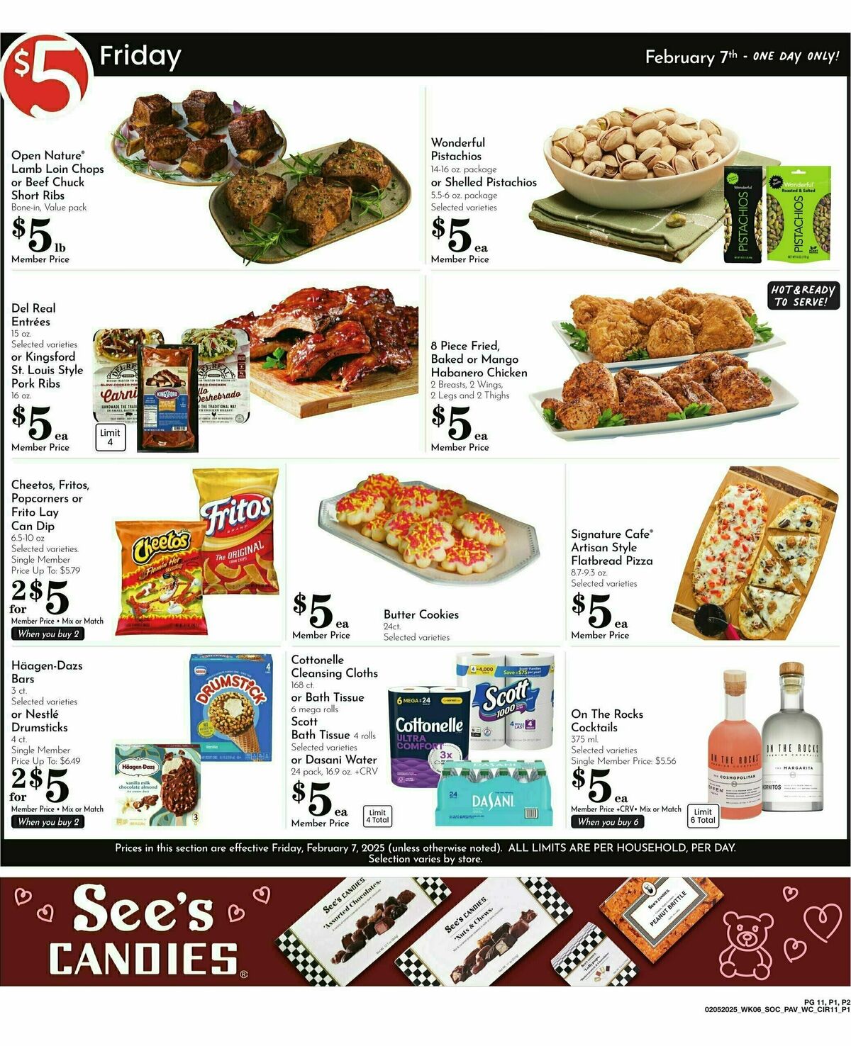 Pavilions Weekly Ad from February 5