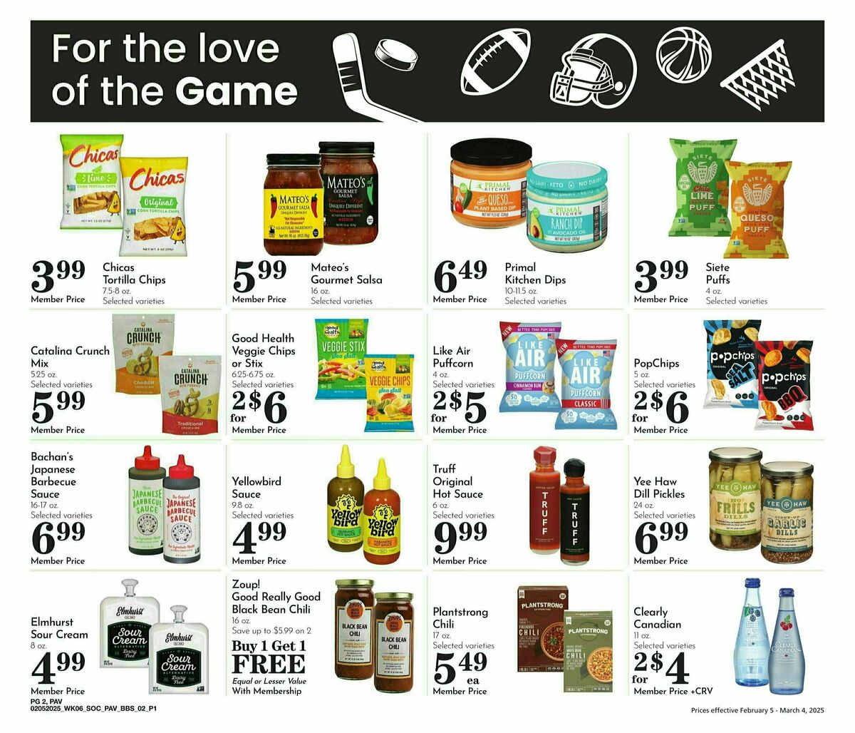 Pavilions Weekly Ad from February 5