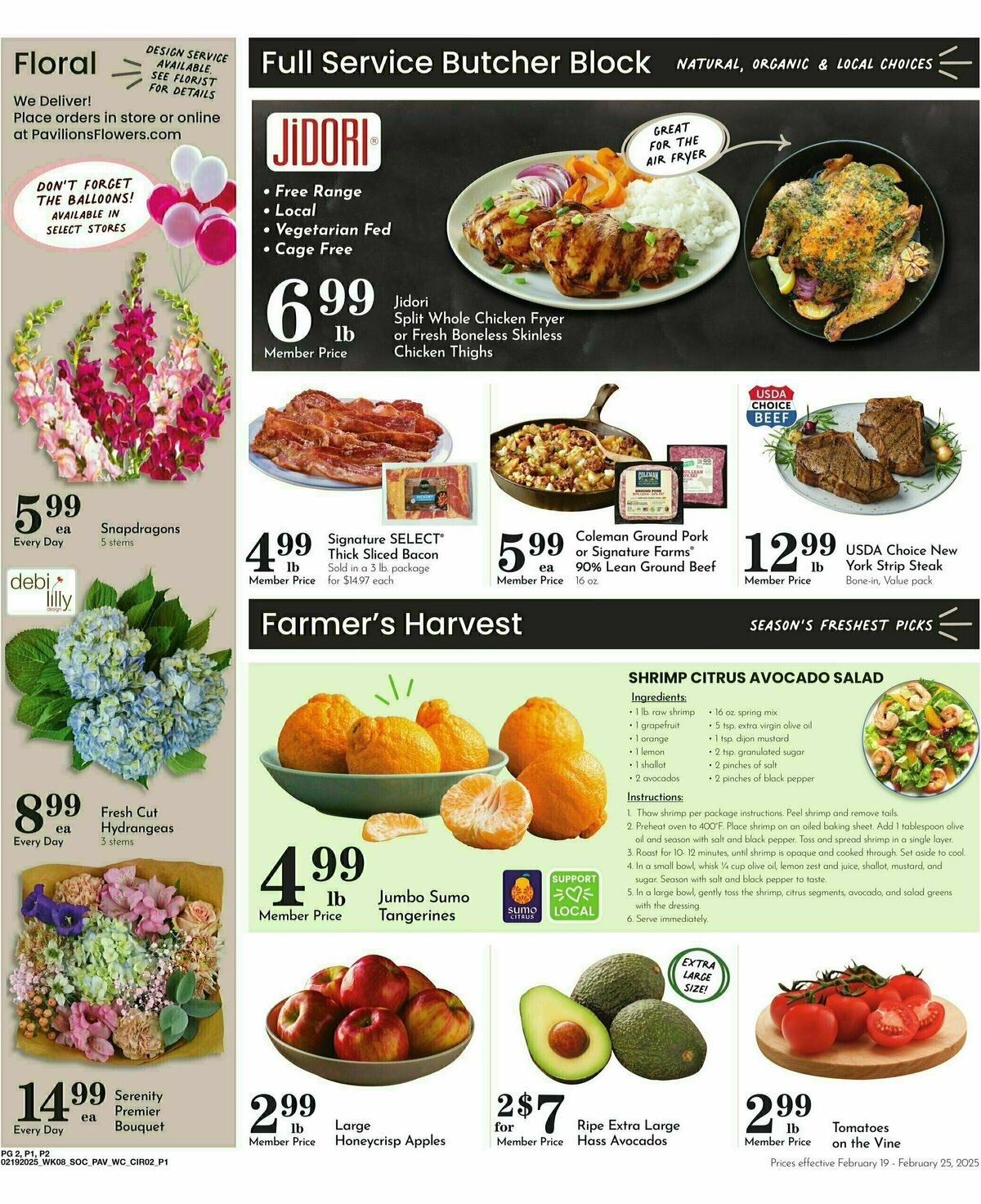 Pavilions Weekly Ad from February 19