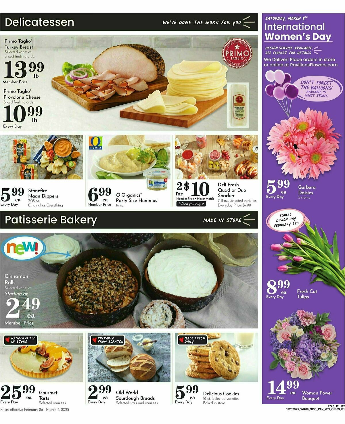 Pavilions Weekly Ad from February 26