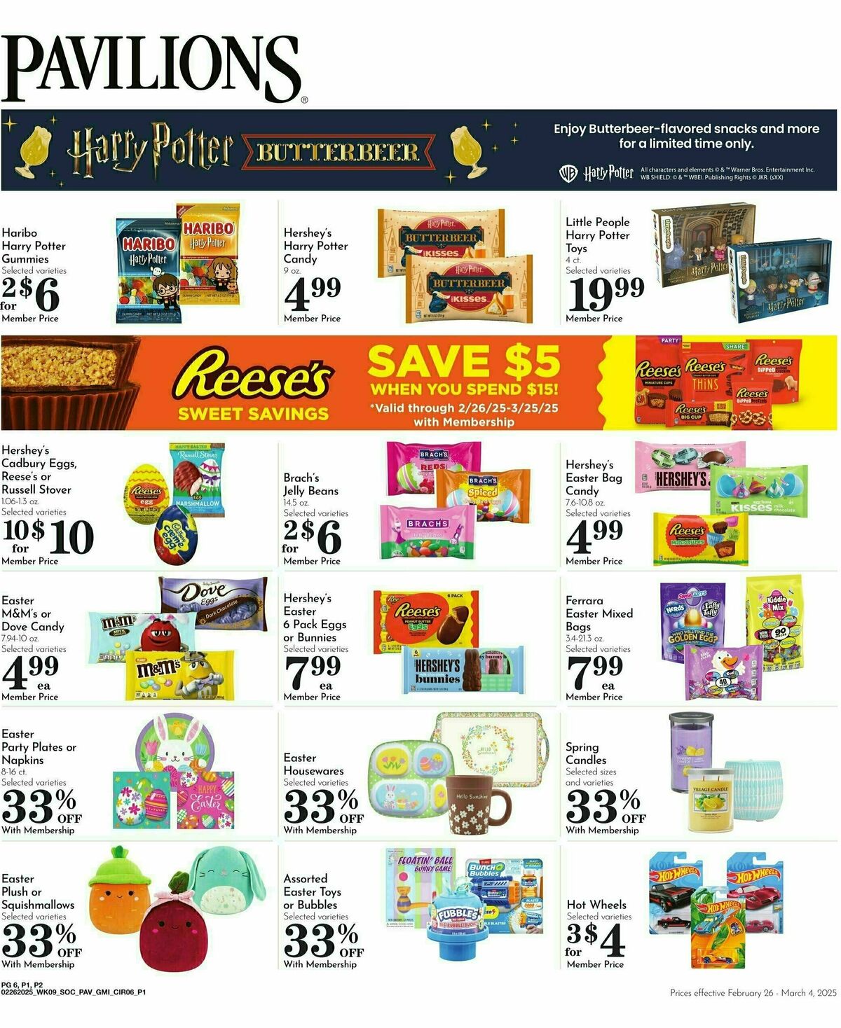 Pavilions Weekly Ad from February 26