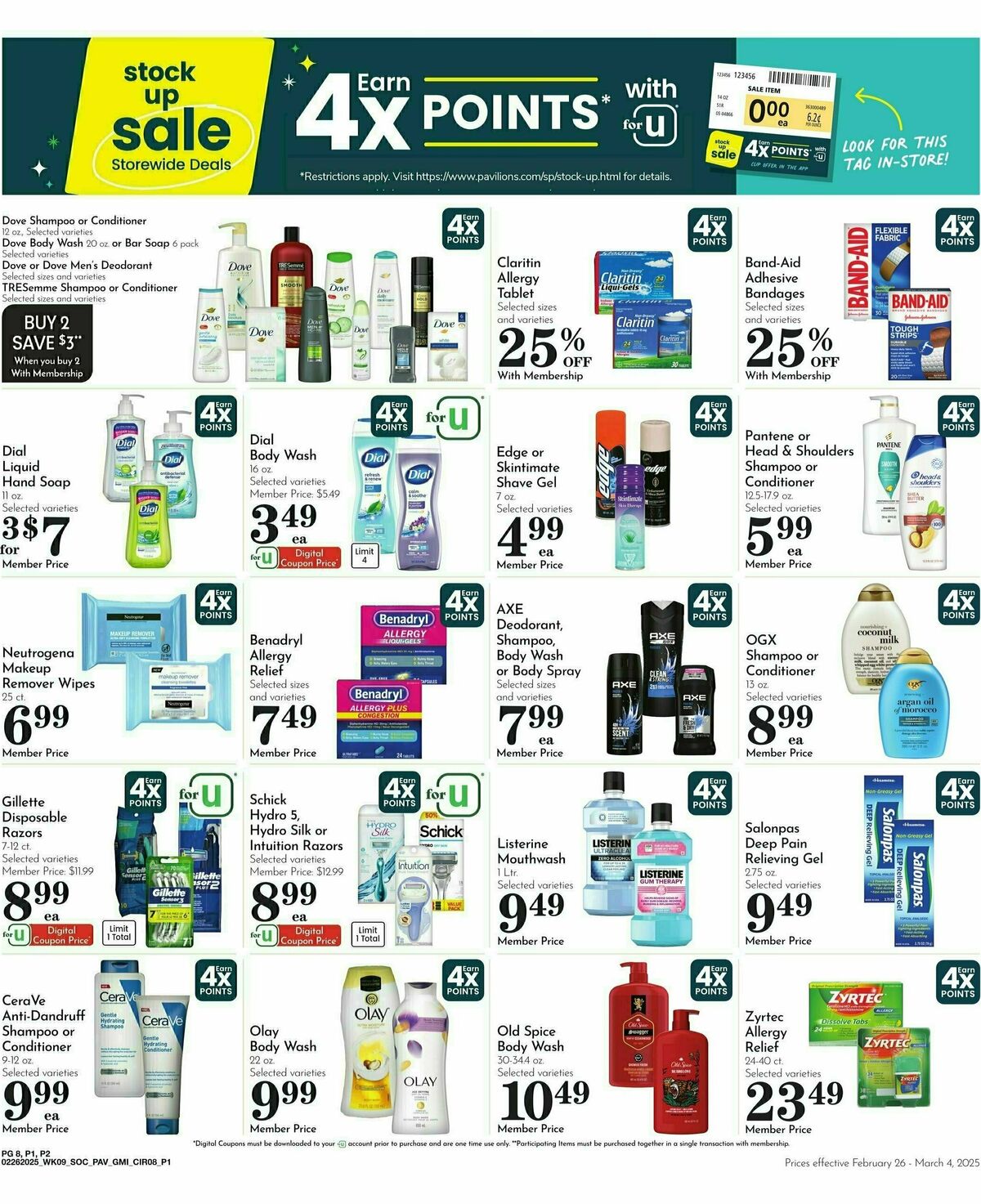 Pavilions Weekly Ad from February 26