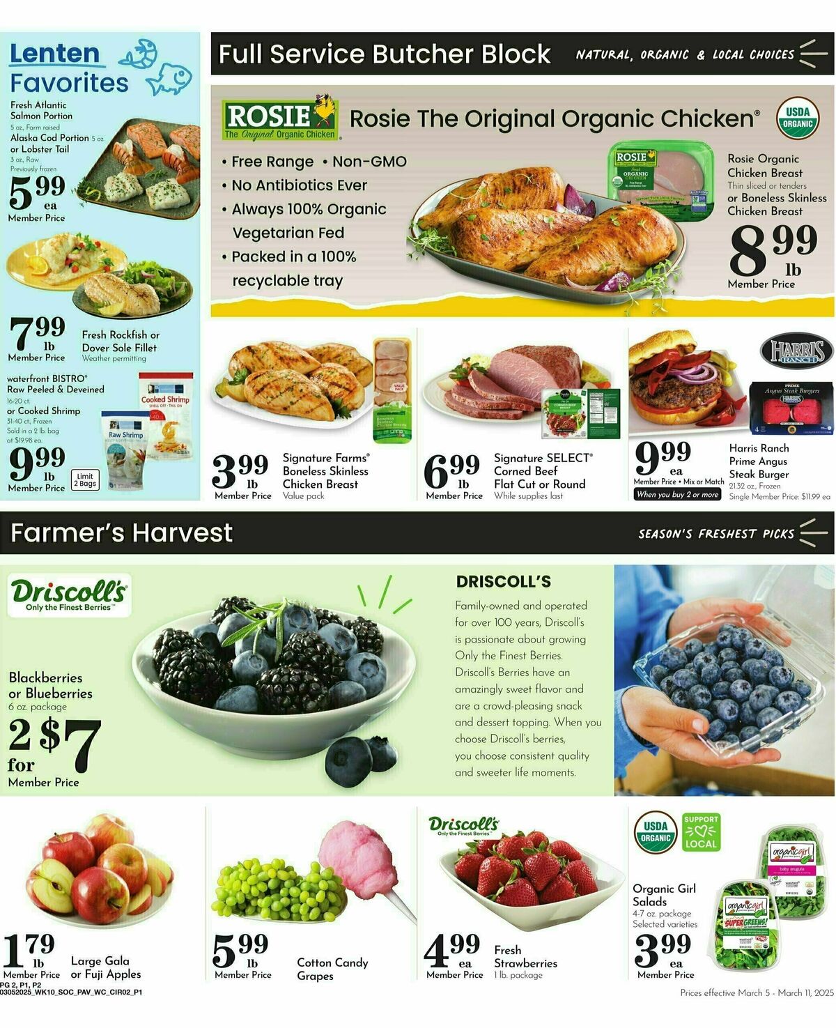 Pavilions Weekly Ad from March 5