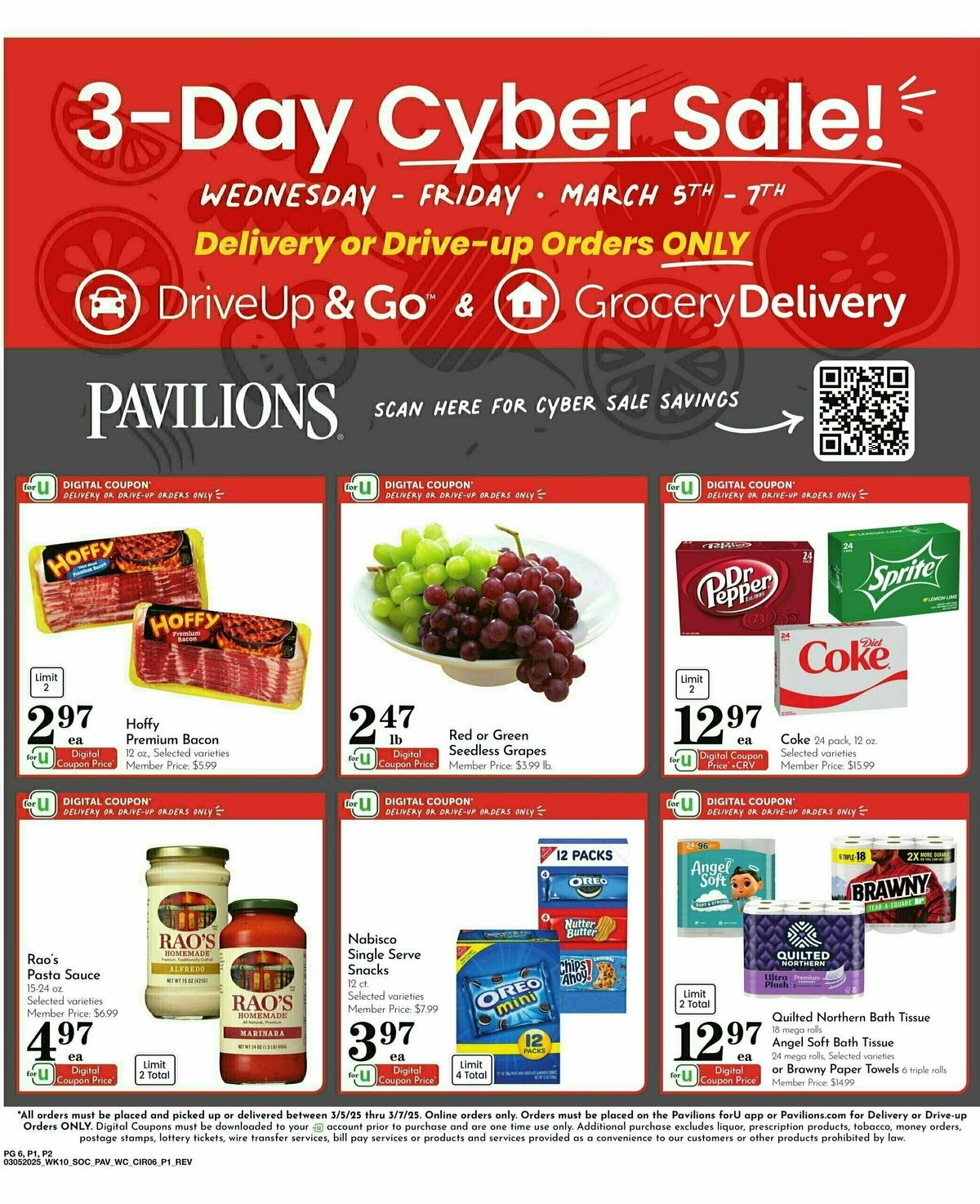 Pavilions Weekly Ad from March 5