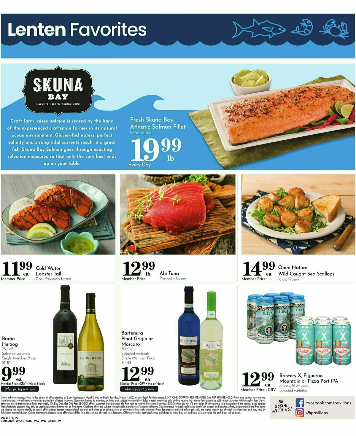 Pavilions Weekly Ad from March 5