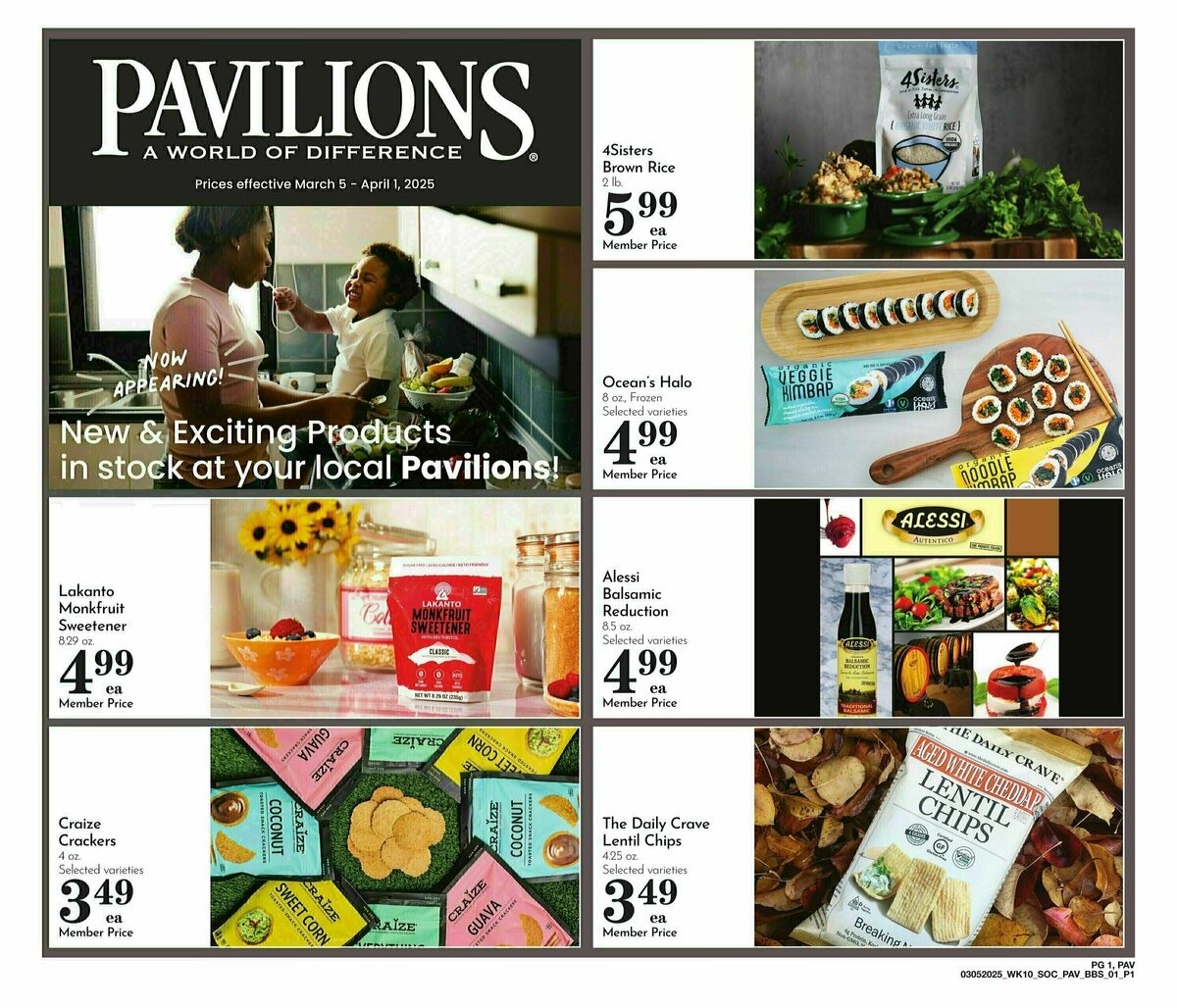 Pavilions Big Book of Savings Weekly Ad from March 5