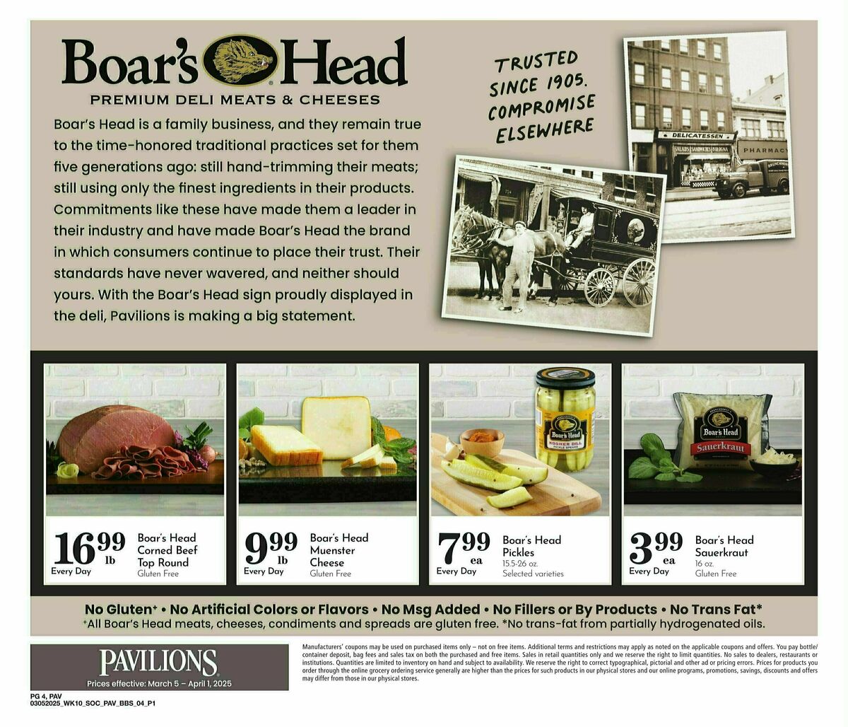 Pavilions Big Book of Savings Weekly Ad from March 5