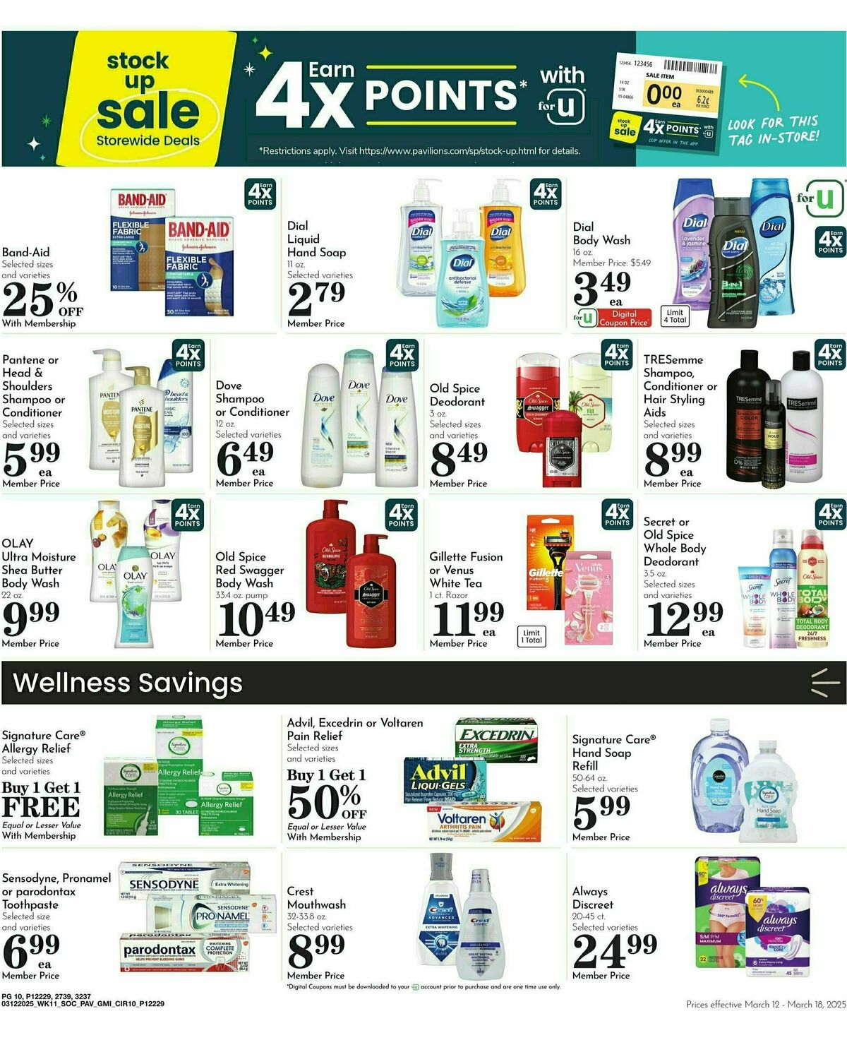 Pavilions Weekly Ad from March 12