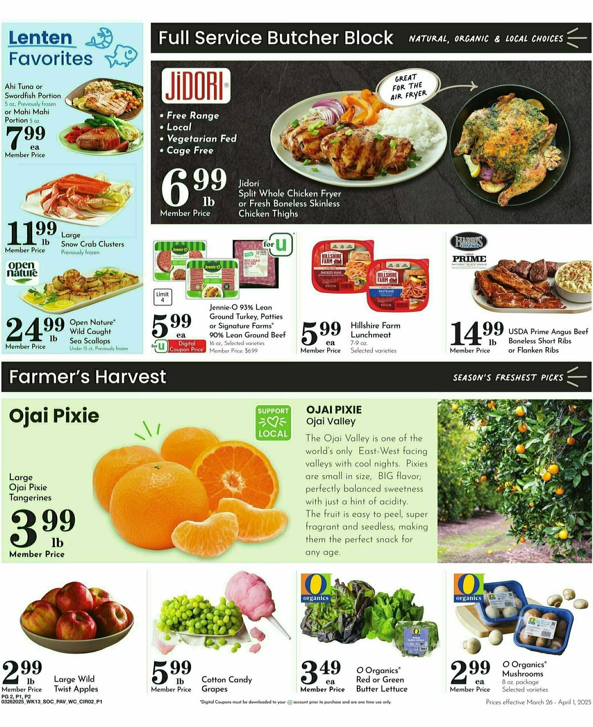 Pavilions Weekly Ad from March 26