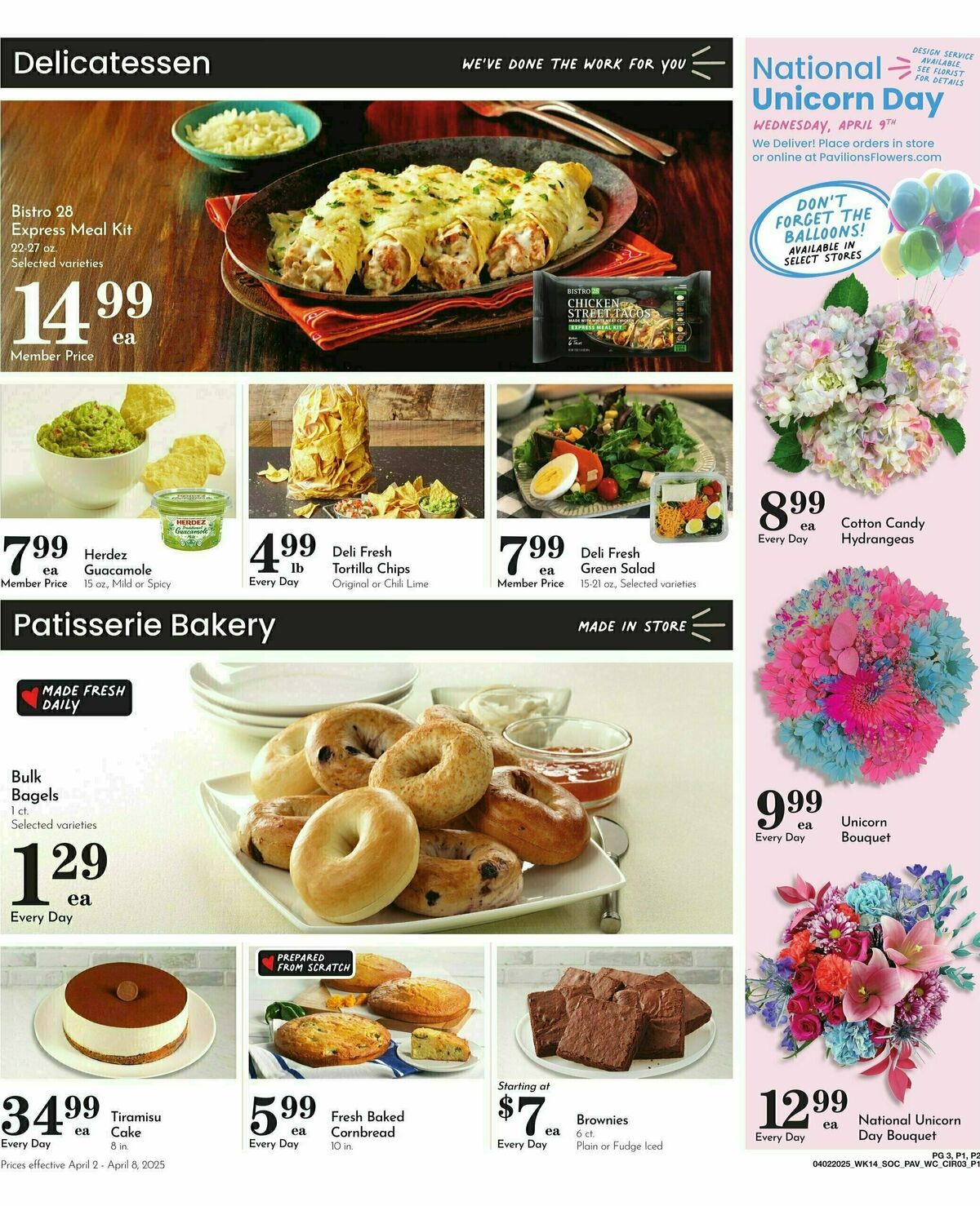 Pavilions Weekly Ad from April 2