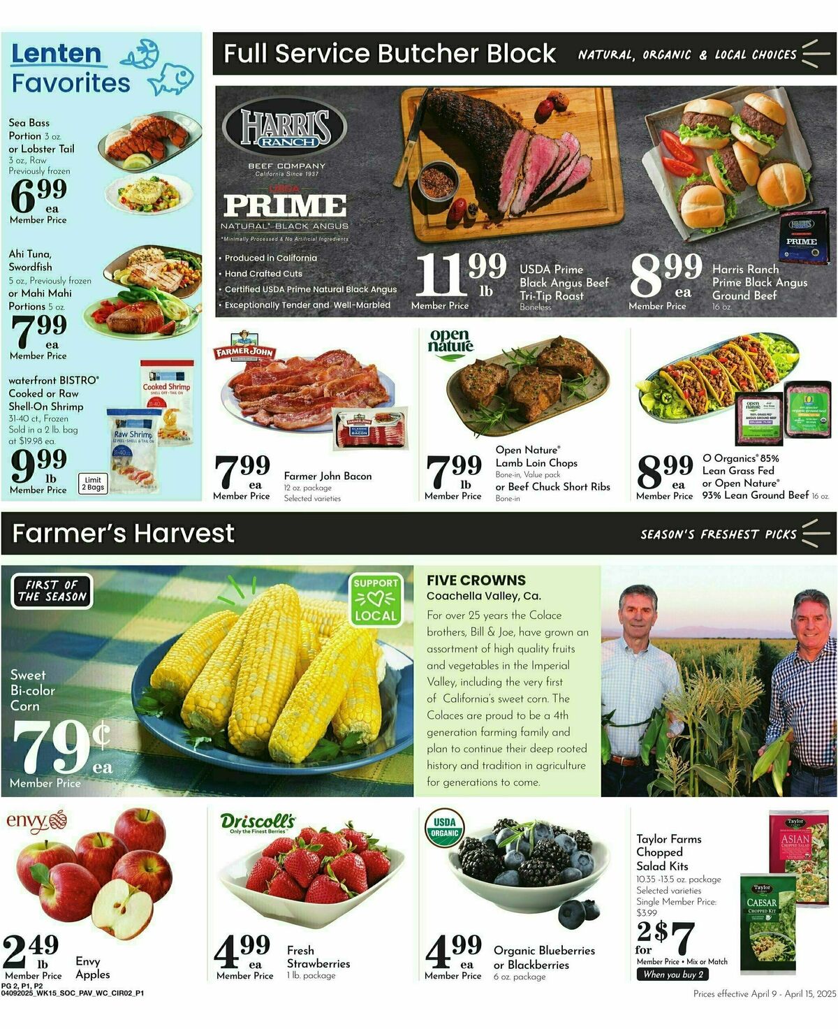 Pavilions Weekly Ad from April 9