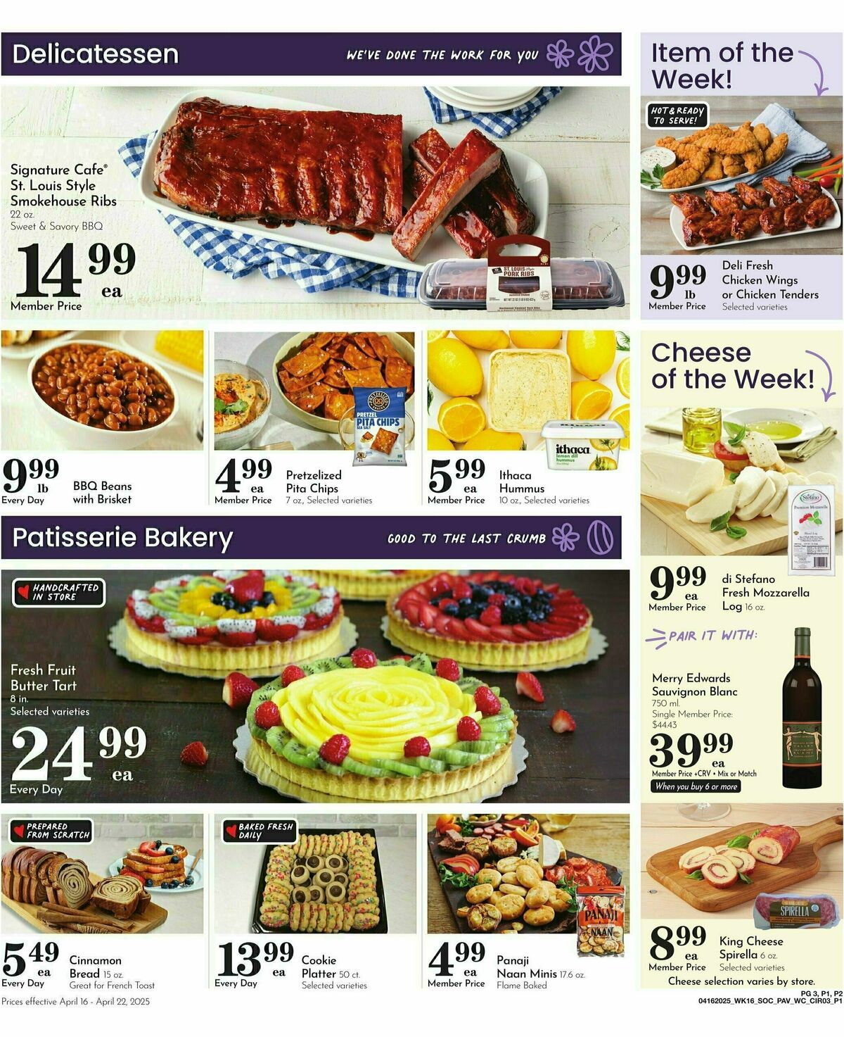 Pavilions Weekly Ad from April 16