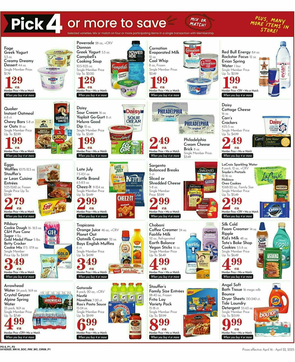 Pavilions Weekly Ad from April 16