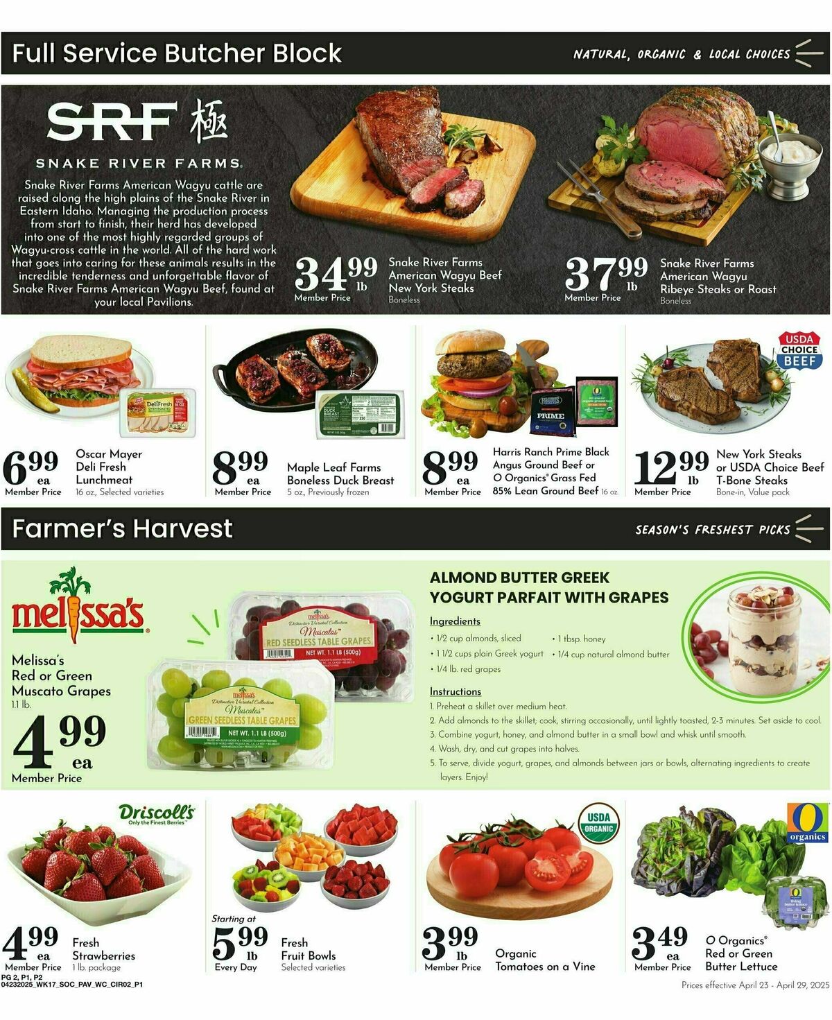 Pavilions Weekly Ad from April 23