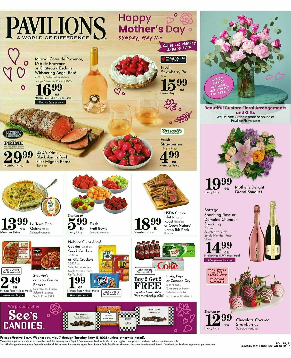 Pavilions Weekly Ad from May 7