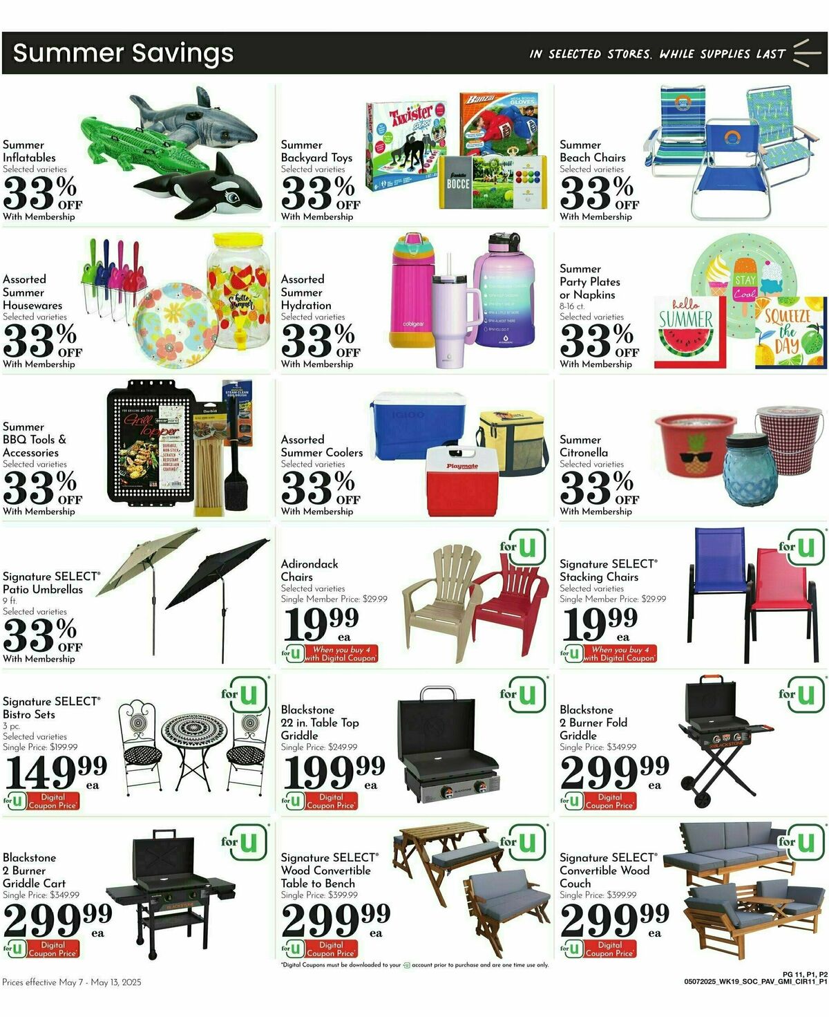 Pavilions Weekly Ad from May 7