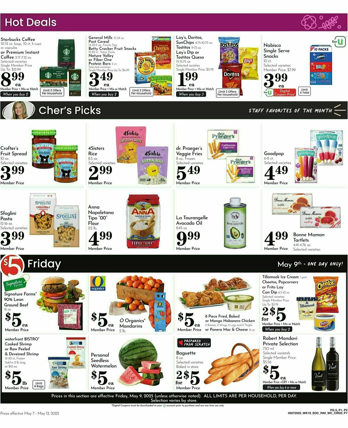 Pavilions Weekly Ad from May 7