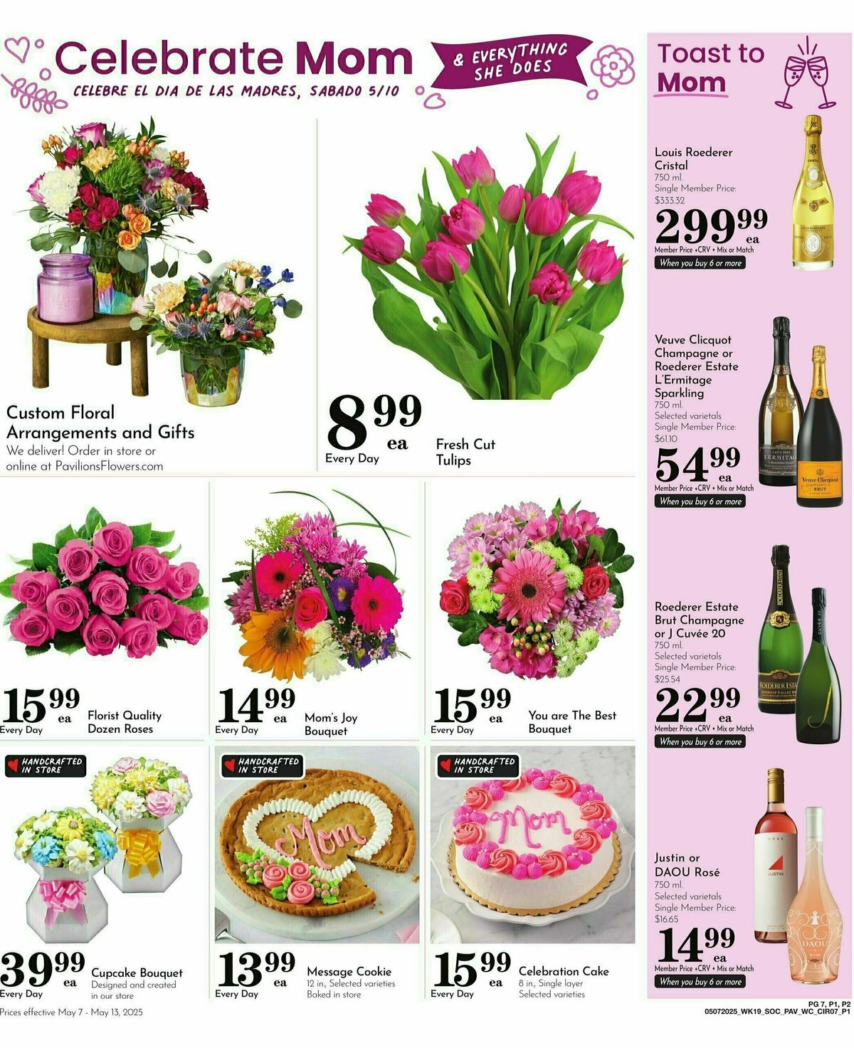 Pavilions Weekly Ad from May 7