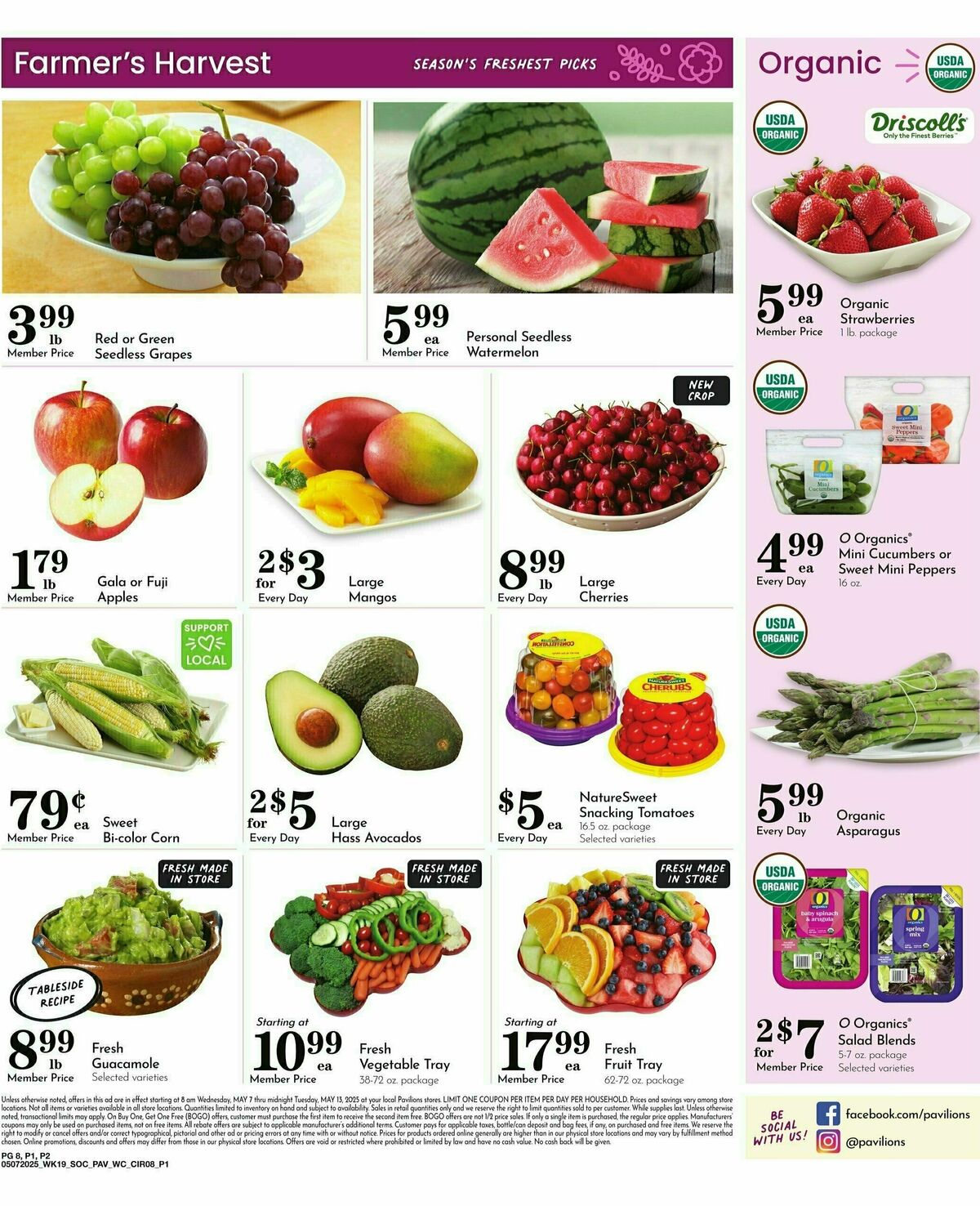 Pavilions Weekly Ad from May 7