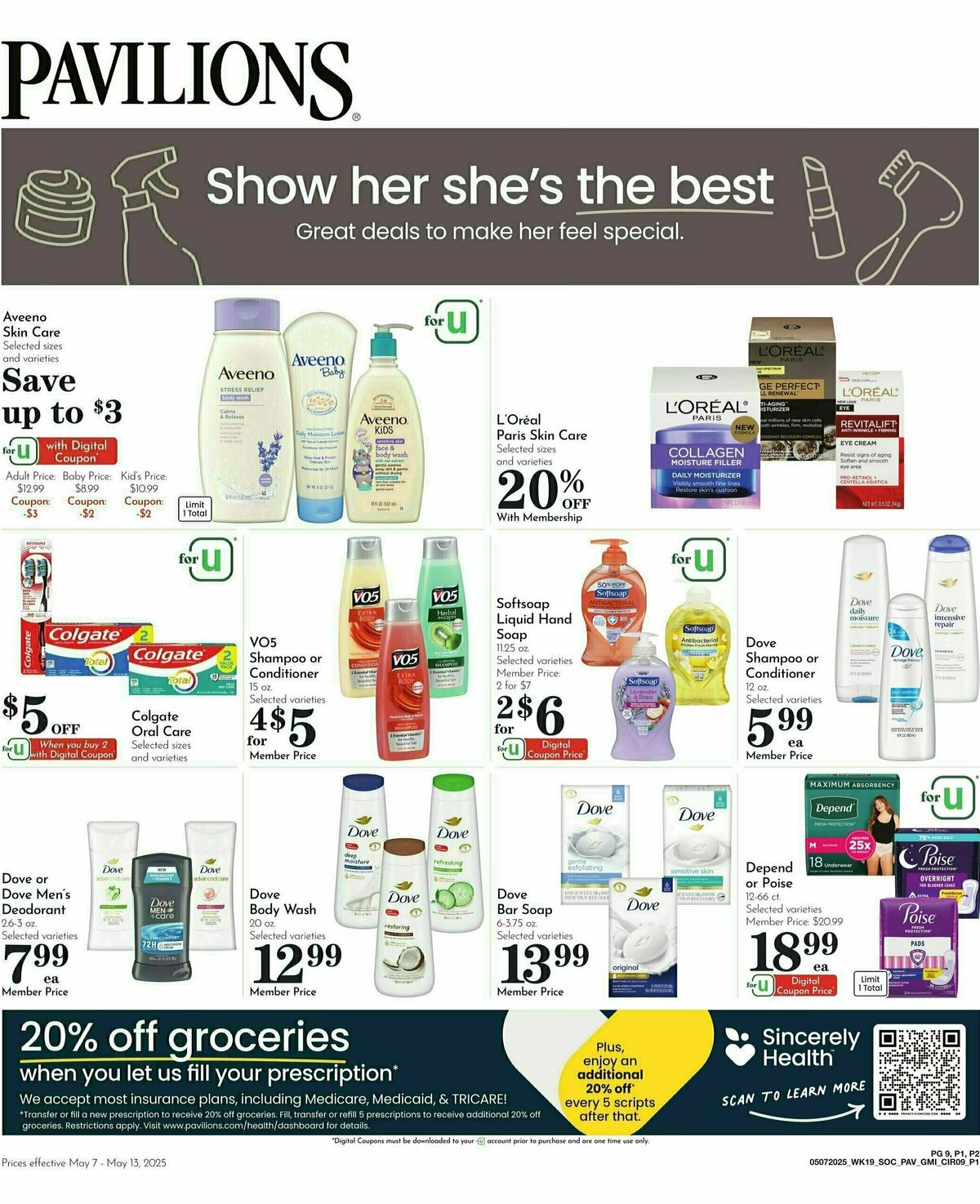 Pavilions Weekly Ad from May 7