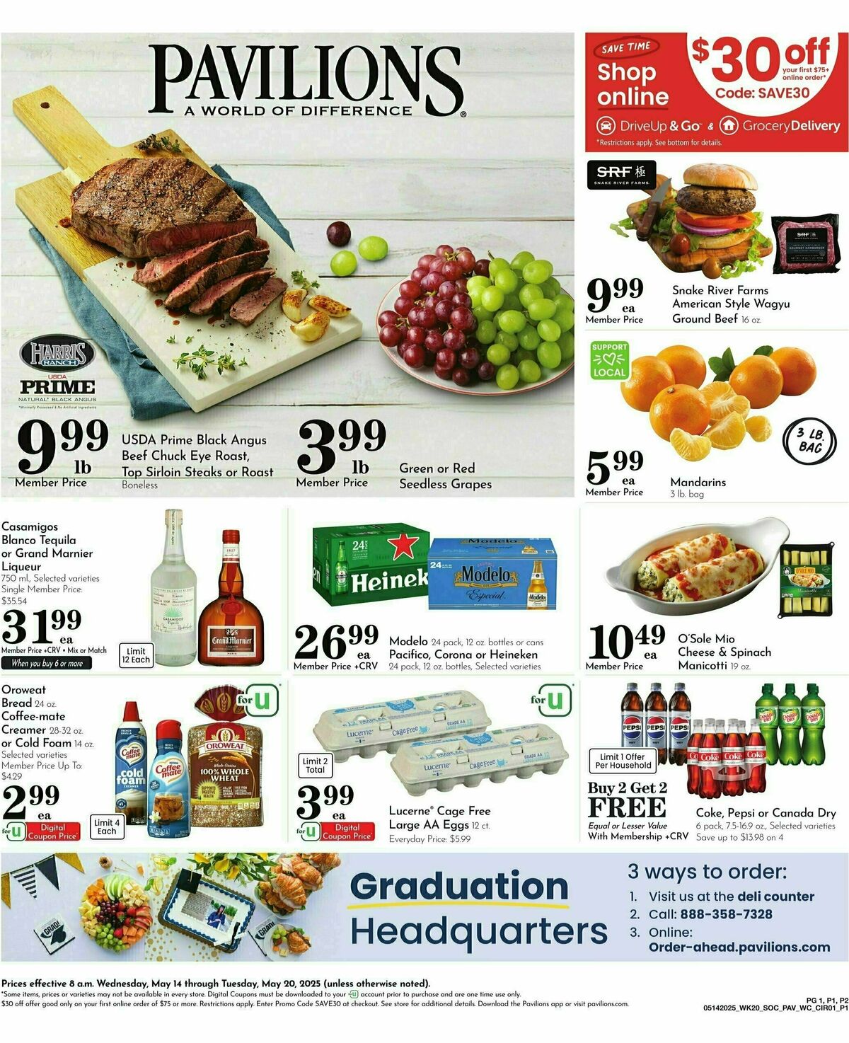 Pavilions Weekly Ad from May 14