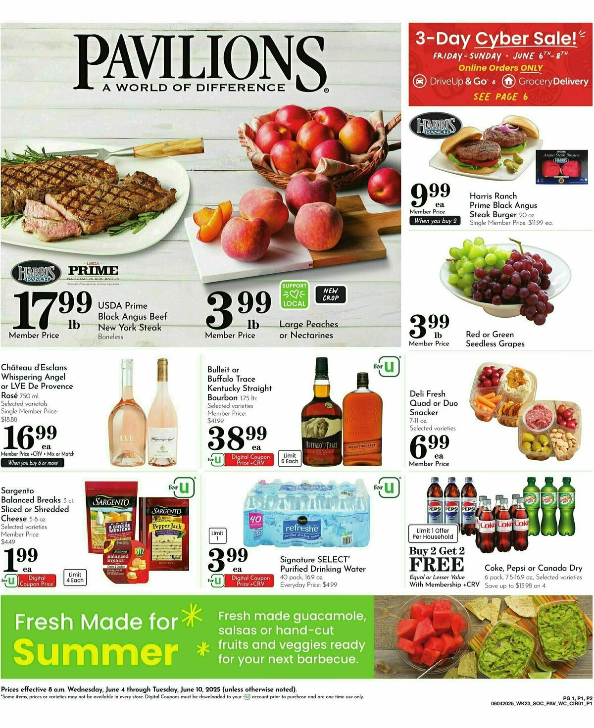 Pavilions Weekly Ad from June 4