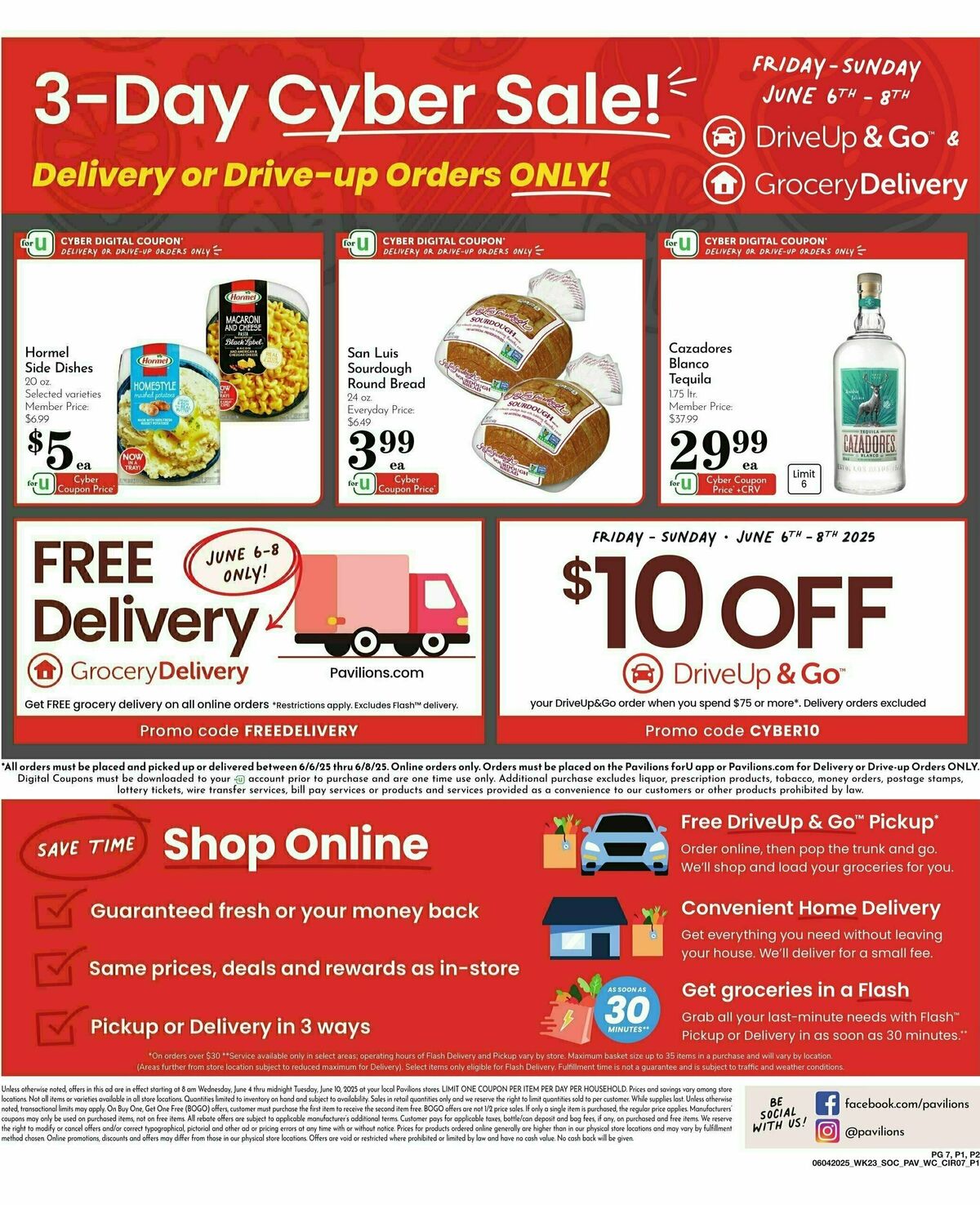 Pavilions Weekly Ad from June 4