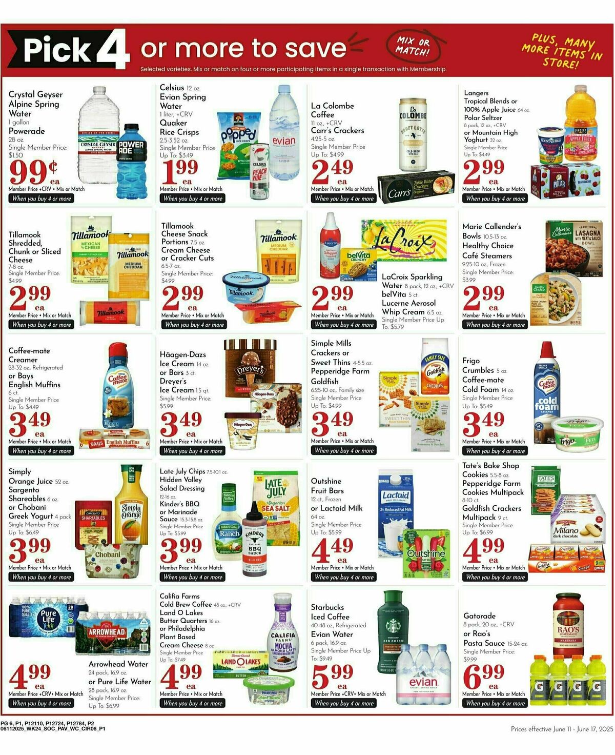 Pavilions Weekly Ad from June 11