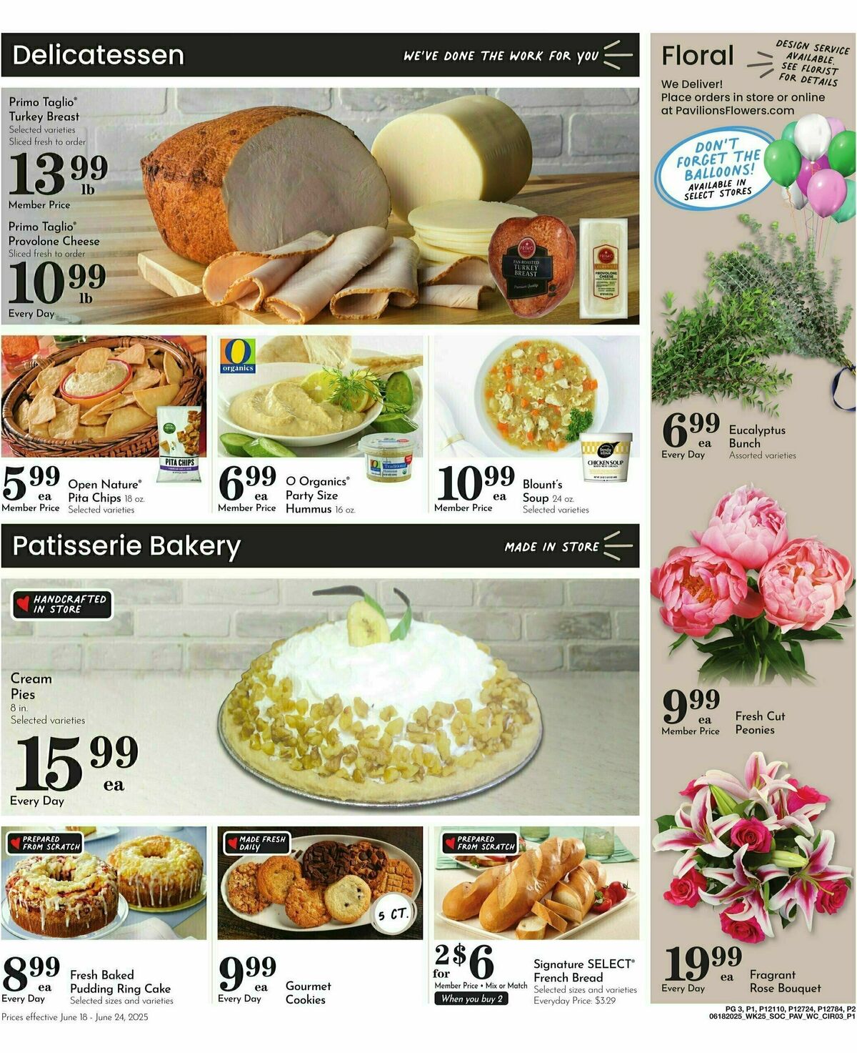 Pavilions Weekly Ad from June 18