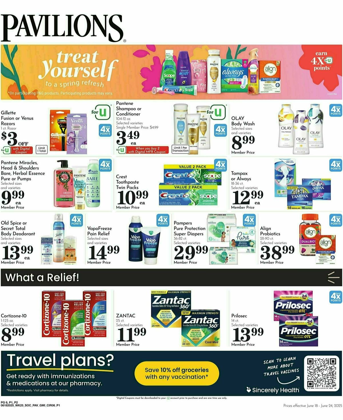 Pavilions Weekly Ad from June 18