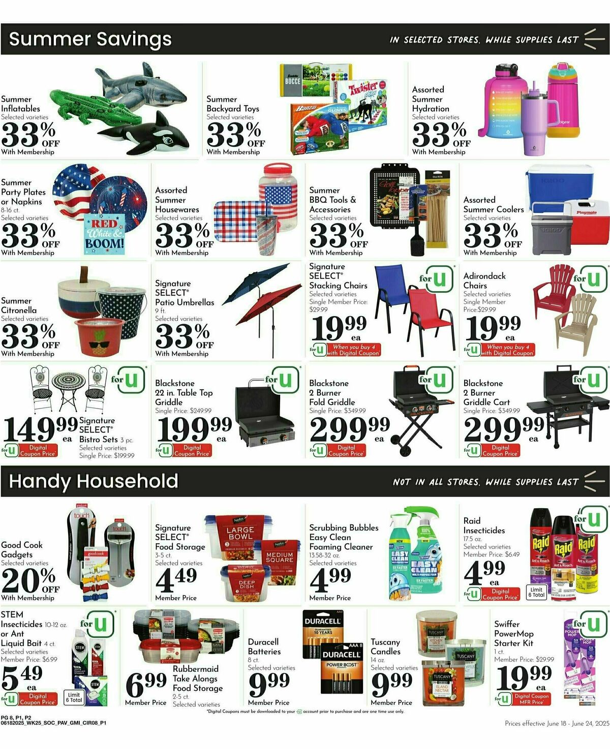 Pavilions Weekly Ad from June 18