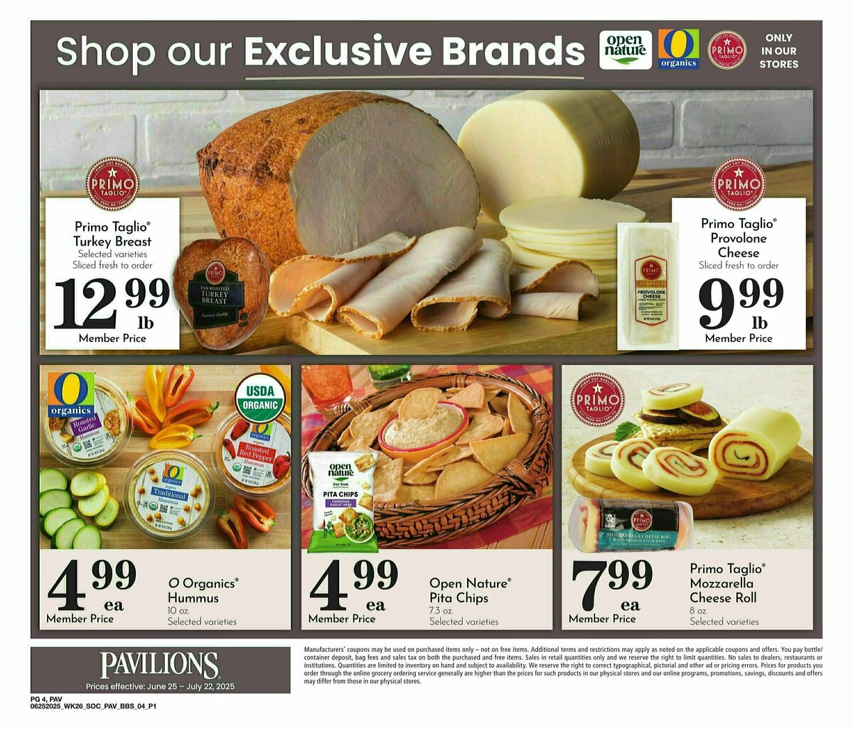 Pavilions Big Book of Savings Weekly Ad from June 25