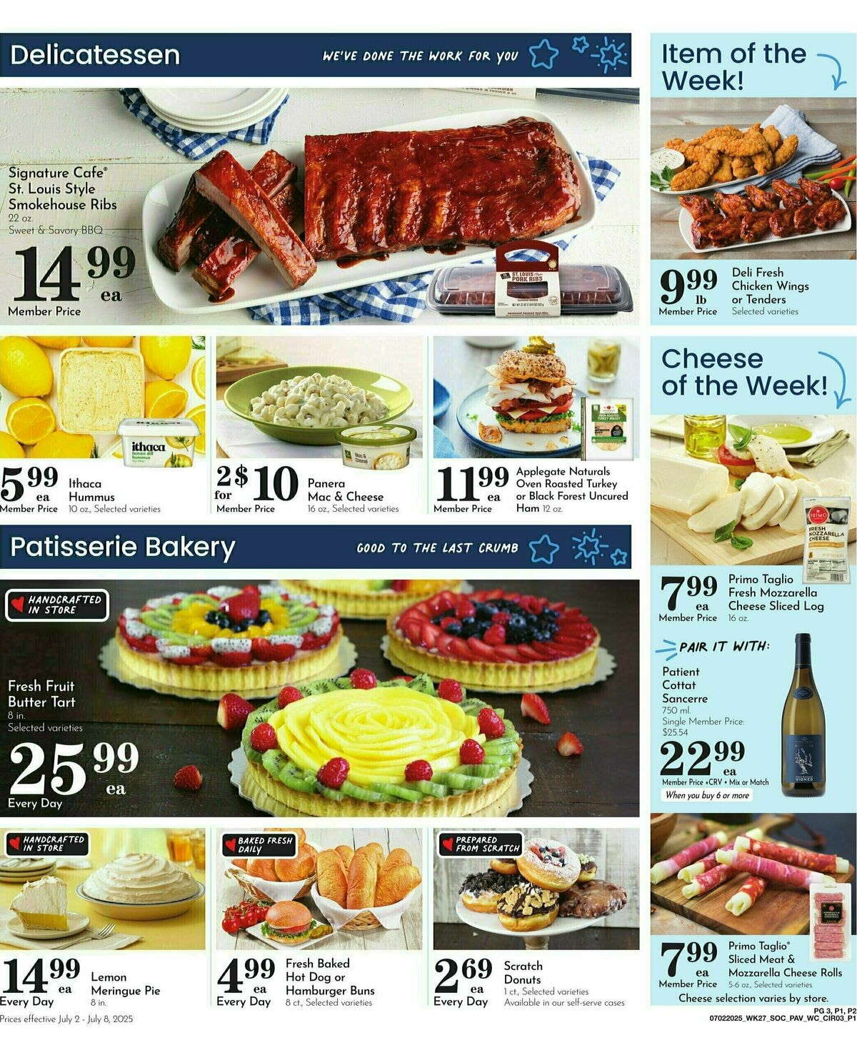 Pavilions Weekly Ad from July 2