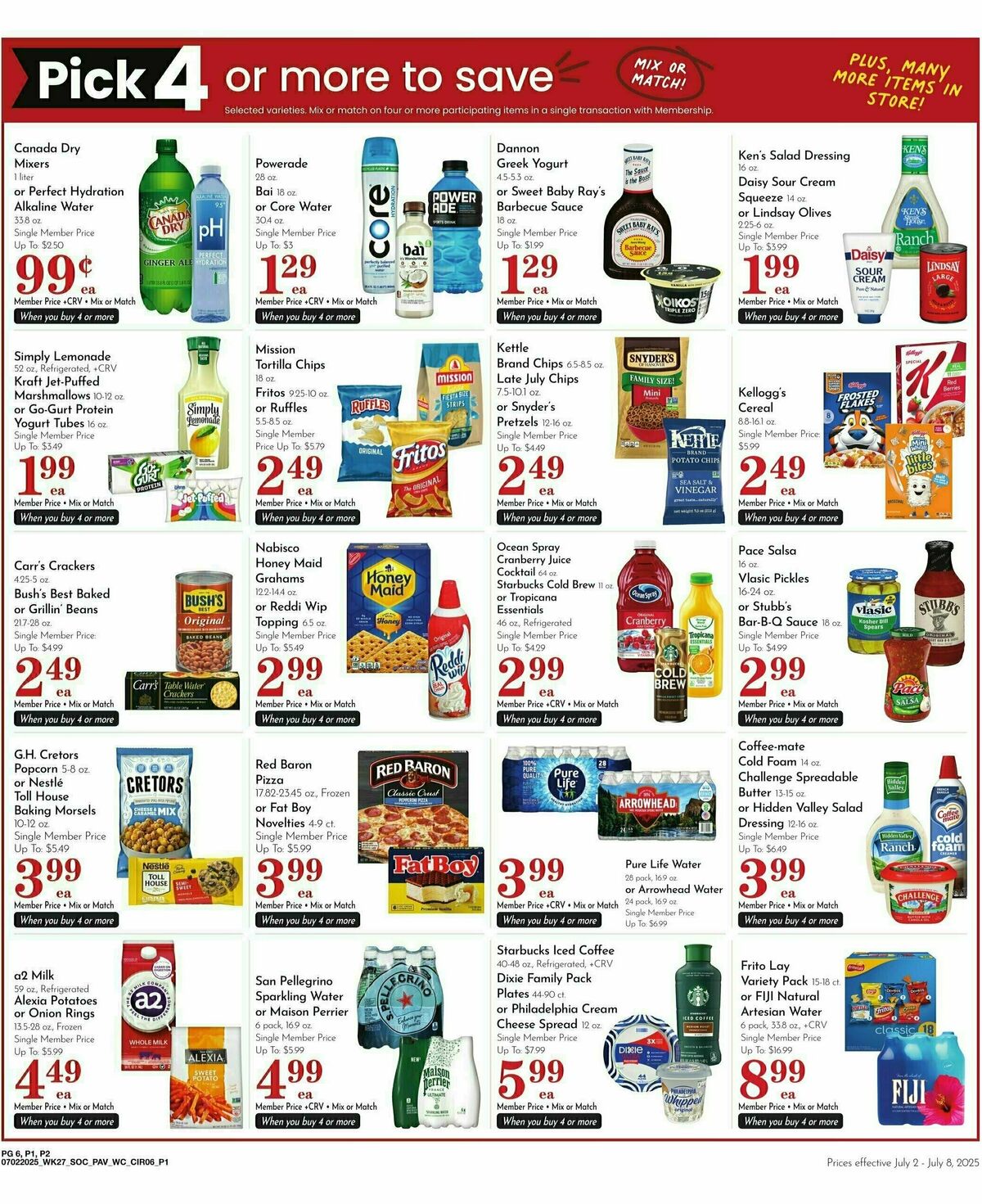 Pavilions Weekly Ad from July 2