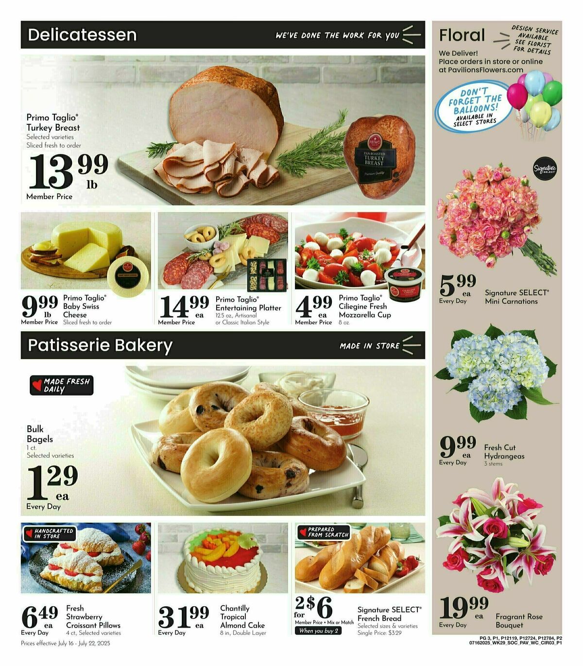 Pavilions Weekly Ad from July 16